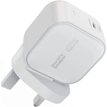 Promate USB-C GaN Charger, World’s Smallest Type-C Chargeable Laptop Adapter