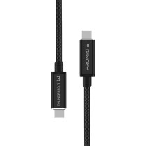 Promate 100W USB- C Power Delivery Cable, Powerful Type-C Thunderbolt 3 Charging Cable