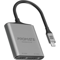 Promate USB-C To HDMI Adapter, Ultra HD 4k 60hz Type-C To HDMI Adapter Converter