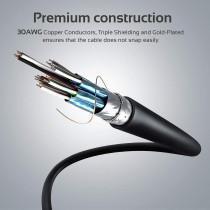 Promate 4K HDMI Cable 10M, Ultra HD High-Speed 4K 60Hz HDMI Cable with Ethernet