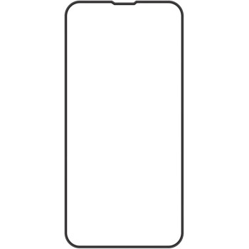Promate Clear Glass Screen Protector for iPhone 14 Plus with Built-In Silicone