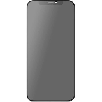 Promate Privacy Glass Screen Protector for iPhone 12 Pro Max, Clear Anti-Spy 3D Tempered Guard