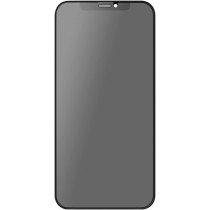 Promate Privacy Screen Protector for iPhone 12, Premium 9H Hardness Anti-Spy Tempered Glass