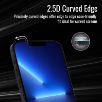 Promate Privacy Screen Protector for iPhone 11 Pro, Premium 9H Hardness Anti-Spy Tempered Glass