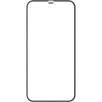 Promate Clear Glass Screen Protector for iPhone 12, Anti-Fingerprint 3D Screen Guard
