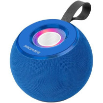 Promate LED Bluetooth Speaker, Dynamic 5W True Wireless Speaker with Long Battery Life, Juggler-Blue