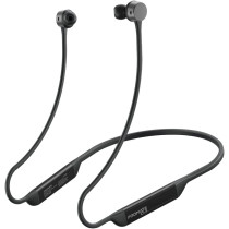 Promate Wireless Neckband Earphones, Hi-Fi Lightweight Wireless Bluetooth Earphones, Civil Black
