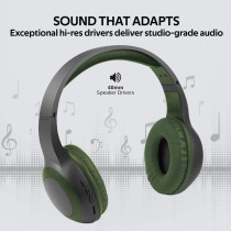 Promate Wireless Headphone, Powerful Deep Bass Bluetooth v5.0 Headphone with MicroSD Playback