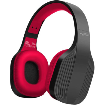 Promate Wireless Bluetooth Headphones, High-Performance Noise Isolation Over-Ear Wired/Wireless Bluetooth, Terra Marron