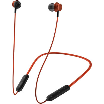 Promate Wireless Earphones, Dynamic Neckband Bluetooth v5.0 Magnetic Closure Secure Fit Headphones, Bali Maroon