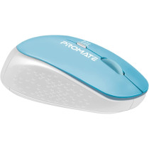Promate 2.4G Wireless Mouse, Professional Precision Tracking Comfort Grip Mouse with USB Nano Receiver