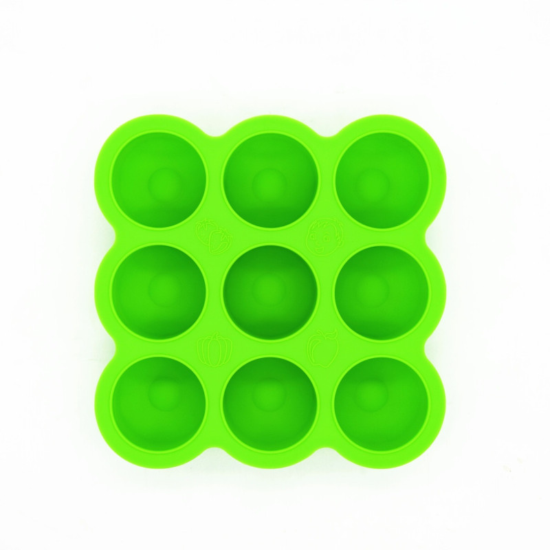 Eazy Kids Baby Food Freezer Tray Green