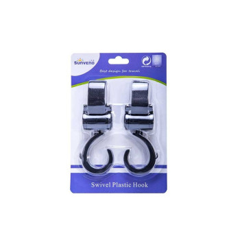 Sunveno Rotating Stroller Hooks and Diaper Changing Pad Combo