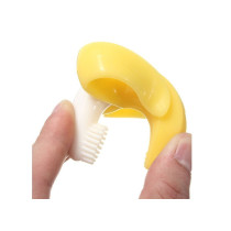 Eazy Kids - Baby Banana Toothbrush and Teether - Yellow