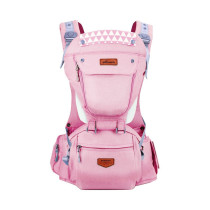 Sunveno Kangaroo Style Ergonomic Baby Carrier - Pink