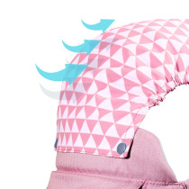 Sunveno Kangaroo Style Ergonomic Baby Carrier - Pink