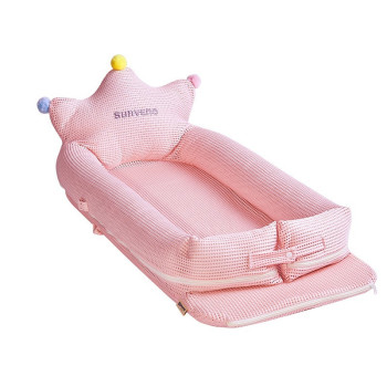 Sunveno All Season Royal Baby Bed - Pink