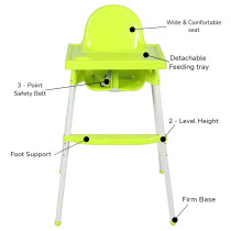 Teknum High Chair - H1 Green
