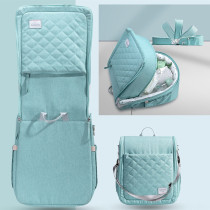 Sunveno Portable Baby Bed & bag- Sea Green