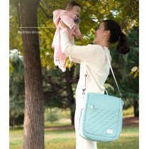 Sunveno Portable Baby Bed & bag- Sea Green