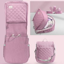 Sunveno Portable Baby Bed & bag- Pink