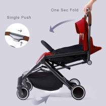 Teknum Travel Lite Stroller - SLD - Red