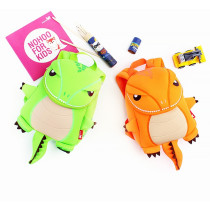Nohoo Jungle Backpack-T-Rex Orange