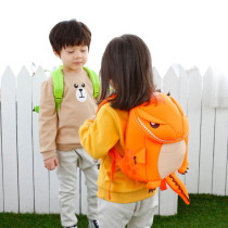 Nohoo Jungle Backpack-T-Rex Orange