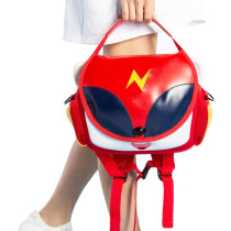 Nohoo WoW Handbag-Space Dog Red