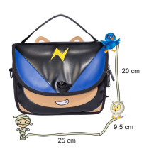 Nohoo WoW Handbag-Space Dog Black