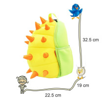 Nohoo Jungle Backpack-Spiky Dinosaur Yellow