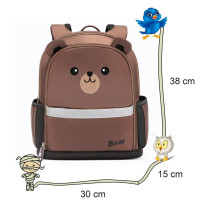 Nohoo Jungle School Bag - Nike Bear