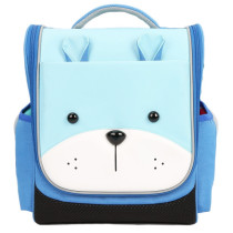 Nohoo Jungle Kids School Bag - Sapiential Bear Blue