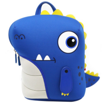 Nohoo Jungle 3D Backpack-Dinosaur Blue
