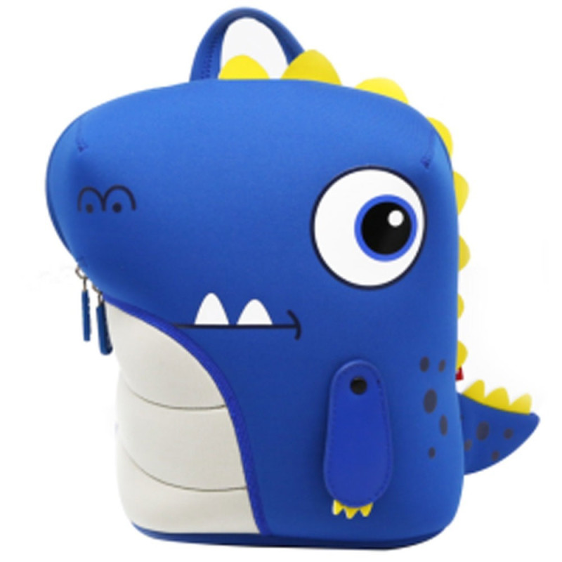 Nohoo Jungle 3D Backpack-Dinosaur Blue