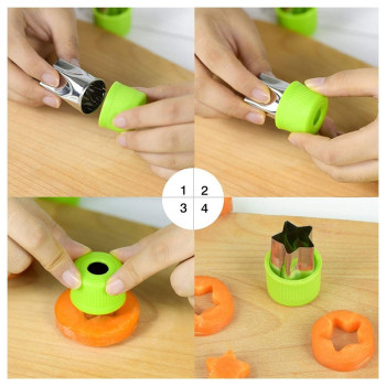 Eazy Kids Stainless Steel Sandwich Cutter Combo