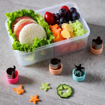 Eazy Kids Stainless Steel Sandwich Cutter Combo