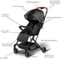 Teknum Travel Lite Stroller - SLD - Black