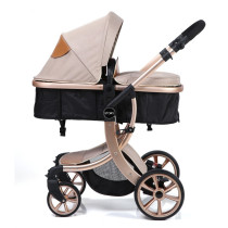 Teknum - 3in1 Luxury Pram Stroller - Khakhi