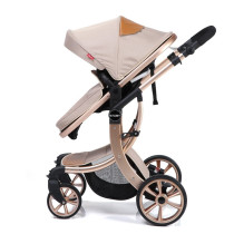 Teknum - 3in1 Luxury Pram Stroller - Khakhi