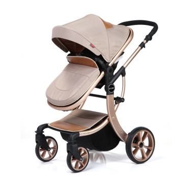 Teknum - 3in1 Luxury Pram Stroller - Khakhi