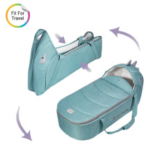 Sunveno Foldable Travel Carry Cot - Green