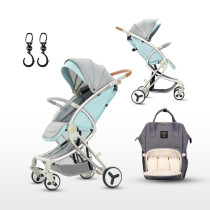 Teknum A1 Green + Sunveno Grey Diaper Bag
