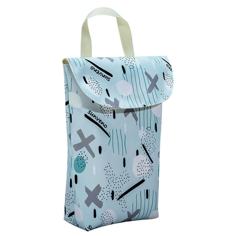 Sunveno Diaper Organizer Wet/Dry Bag, Blue