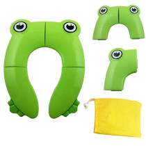 Eazy Kids Foldable Travel Potty with Carry Bag - Green