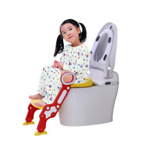 Eazy Kids Step Stool Foldable Potty Trainer Seat- Yellow