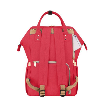 Sunveno Diaper Bag with USB - Real Red