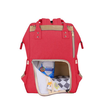 Sunveno Diaper Bag with USB - Real Red