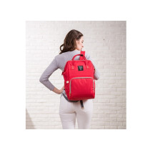 Sunveno Diaper Bag with USB - Real Red