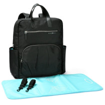 Little Story Manhattan Diaper Bag Black